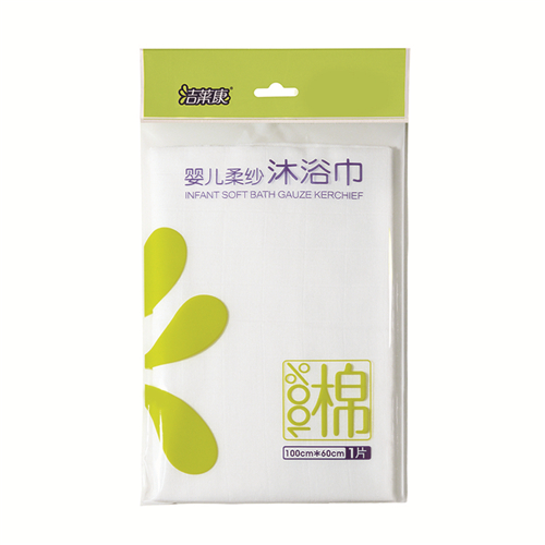 婴儿柔纱沐浴巾